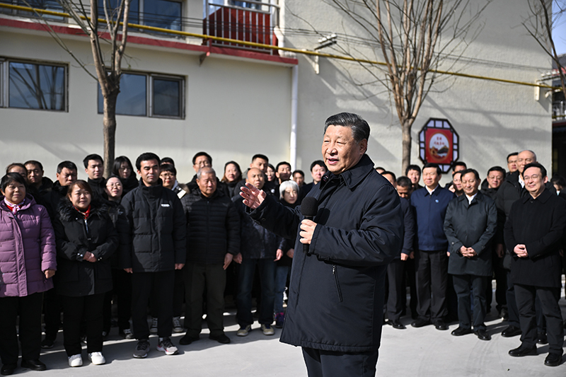 习近平在北京河北考察灾后恢复重建工作